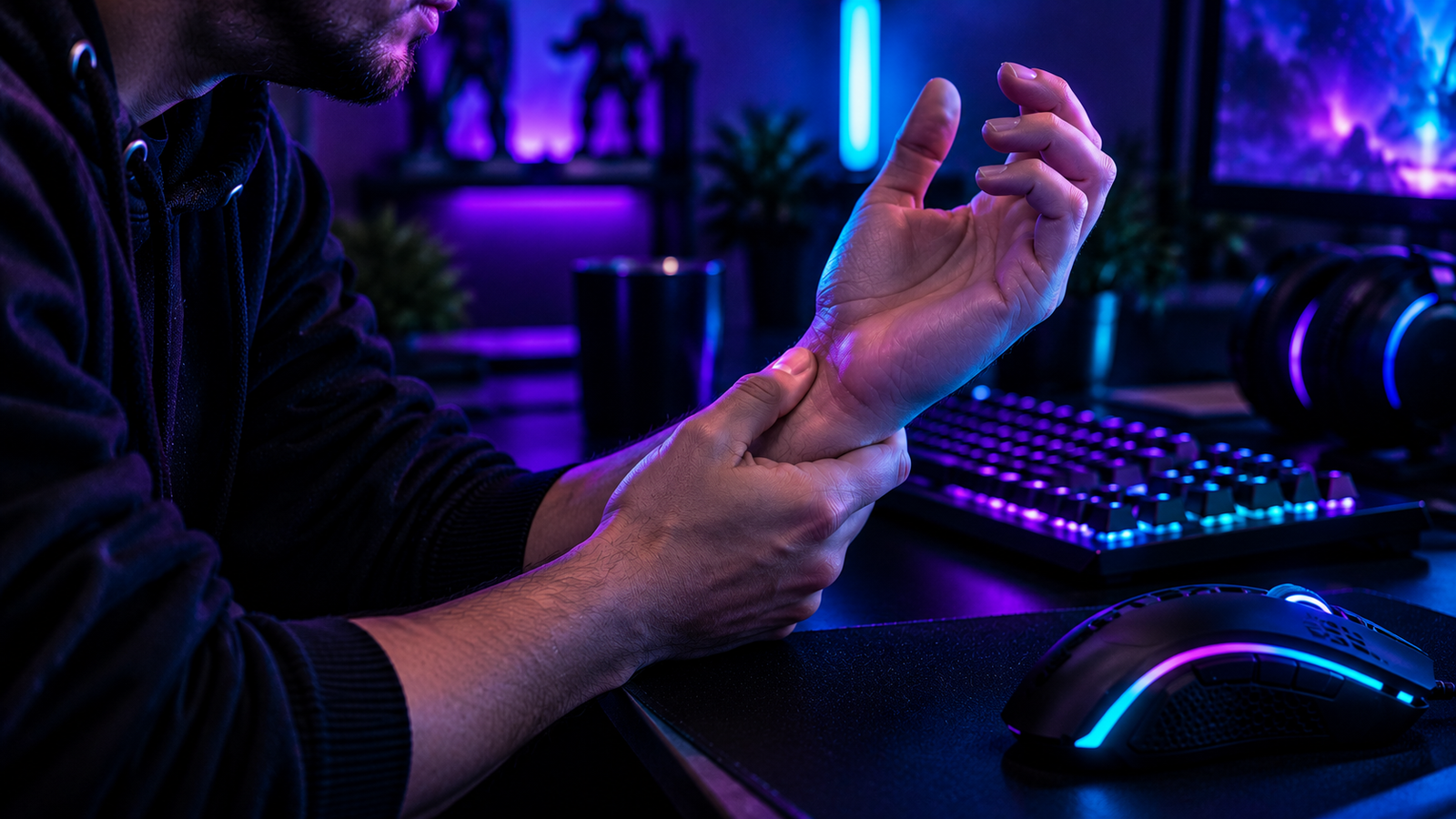 Douleurs au poignet, au pouce et au coude chez le gamer : le guide médical complet